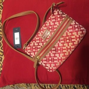 BNWT•VINTAGE! • TOMMY HILFIGER MINI CROSSBODY